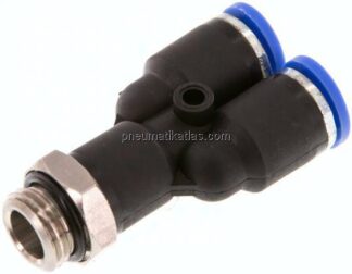 Y-Steckanschluss G 1/4"-8mm, IQS-Standard
