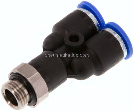 Y-Steckanschluss G 1/8"-6mm, IQS-Standard