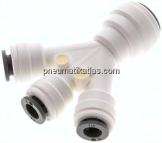 Y-Steckanschluss 3x1/4" (6,35 mm)mm-1x3/8" (9,52 mm), IQS-LE (EPDM-Dichtung)
