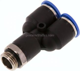 Y-Steckanschluss G 3/8"-12mm, IQS-Standard