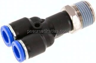 Y-Steckanschluss R 3/8"-8mm, IQS-Standard