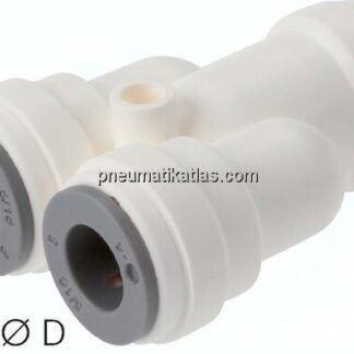 Y-Steckanschluss 4mm, IQS-LE (EPDM-Dichtung)