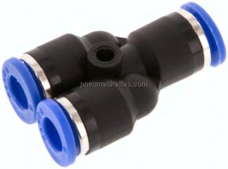 Y-Stesckanschluss 6mm-6mm, IQS- Standard