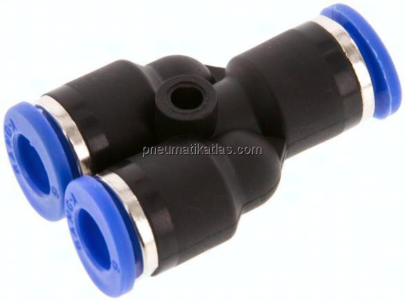 Y-Stesckanschluss 6mm-6mm, IQS- Standard