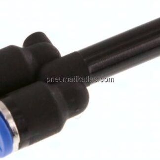 Y-Steckanschluss 6mm Stecknippel, 4mm Schlauch