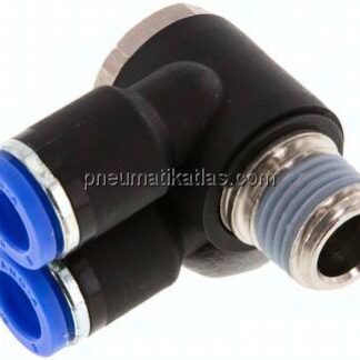 Y-Winkel-Steckanschluss R 1/4"x8mm, IQS-Standard