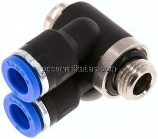 Y-Winkel-Steckanschluss G 1/8"x6mm, IQS-Standard