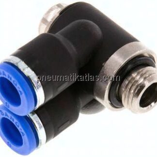 Y-Winkel-Steckanschluss G 1/8"x6mm, IQS-Standard