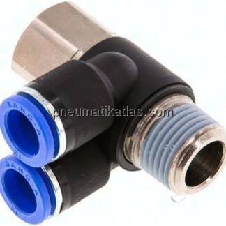 Y-Winkel-Steckanschluss, I/A R 1/2"-12mm, IQS-Standard