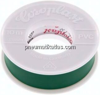 Coroplast-Elektroisolierband, VDE, 15mm/10mtr., grün