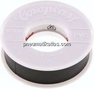 Coroplast-Elektroisolierband, VDE, 15mm/10mtr., schwarz