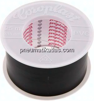 Coroplast-Elektroisolierband, VDE, 50mm/25mtr., schwarz