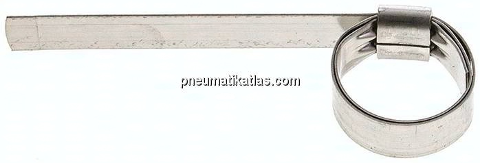 Band-It Jr.-Schelle 201 12,7 (1/2")x0,76mm, bis 25,4mm