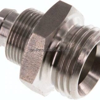Gerades Gewindestück G 1/2"-12x10mm, 1.4571 ohne Mutter