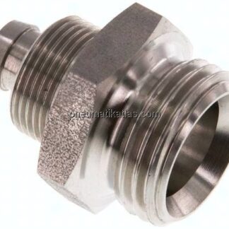 Gerades Gewindestück G 1/2"-10x8mm, 1.4571 ohne Mutter