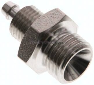 Gerades Gewindestück G 1/4"-6x4mm, 1.4571 ohne Mutter