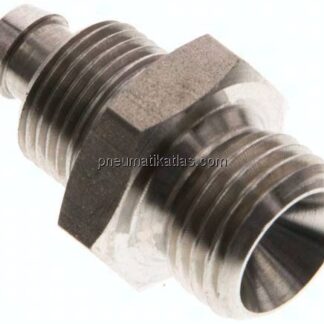 Gerades Gewindestück G 1/4"-8x6mm, 1.4571 ohne Mutter