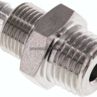 Gerades Gewindestück NPT 1/4"-8x6mm, 1.4571