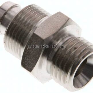 Gerades Gewindestück G 1/4"-10x8mm, 1.4571 ohne Mutter