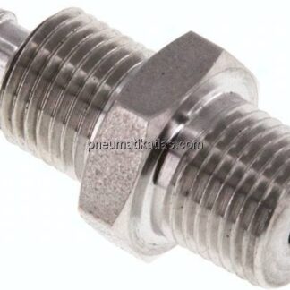 Gerades Gewindestück NPT 1/8"-6x4mm, 1.4571