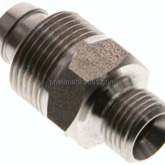 Gerades Gewindestück G 1/8"-10x8mm, 1.4571 ohne Mutter