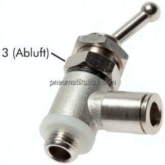 Kipphebelventil 2/2-Wege, G 1/8"-4 mm