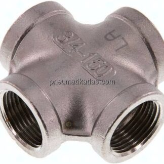 Kreuzstück Rp 3/4" (IG), 1.4408