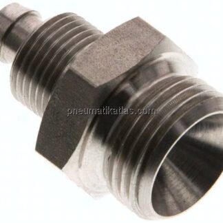 Gerades Gewindestück G 3/8"-8x6mm, 1.4571 ohne Mutter