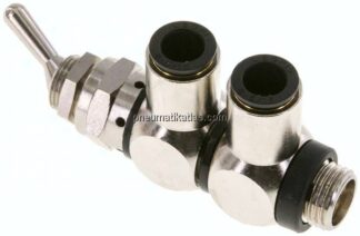 4/2-Wege Kipphebelventil G 1/4"-8 mm