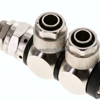 4/2-Wege Kipphebelventil G 1/4"-10x8 mm