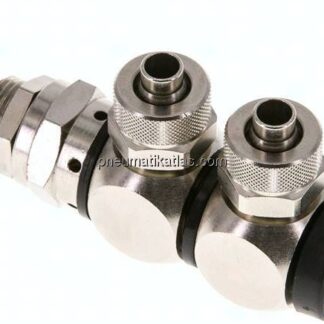 4/2-Wege Kipphebelventil G 1/4"-8x6 mm