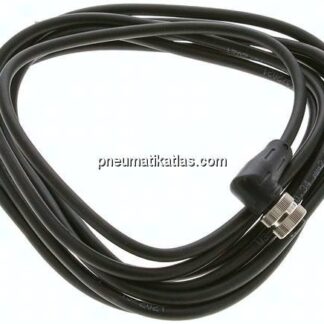 Kabel mit M12-Kupplung, 3 m, abgewinkelt, 5 lose Kabelenden (Pin 1 bis 5)