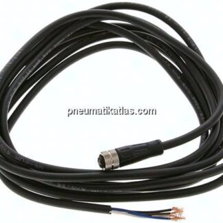 Kabel mit M8-Kupplung, 4-adrig, 3 m, gerade