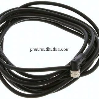 Kabel mit M8-Kupplung, 4-adrig, 3 m, abgewinkelt