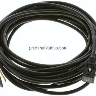 LED-Stecker mit 10 mtr Kabel, Größe 1 (Industrienorm B)