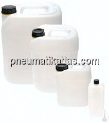 Kunststoffkanister / Kunststoffflasche, 1 ltr.