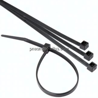 Kabelbinder/Schlauchbinder 7,5x450mm, schwarz