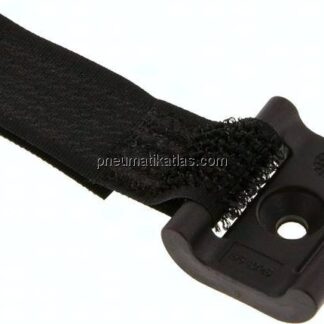 Klettbandhalter für Schläuche 6 - 20 mm, Schraubmontage