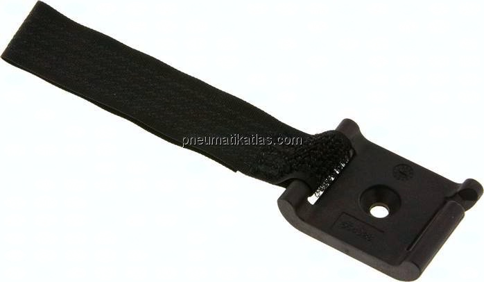 Klettbandhalter für Schläuche 6 - 60 mm, Schraubmontage