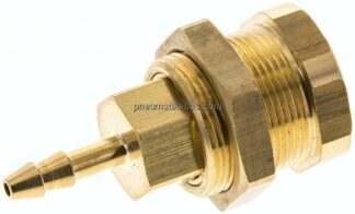 Abreißkupplungsdose (NW5) 4mm Schlauch, Messing