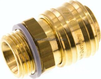 Kupplungsdose (NW7,2) G 1/2"(AG), Messing