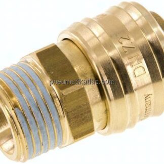 Kupplungsdose (NW7,2) G 1/2"(AG), Messing