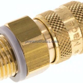 Kupplungsdose (NW5) G 1/4"(AG), Messing