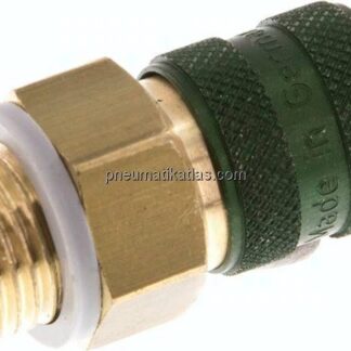 Kupplungsdose (NW5) G 1/4"(AG), Messing