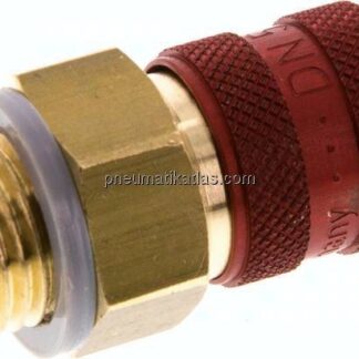 Kupplungsdose (NW5) G 1/4"(AG), Messing