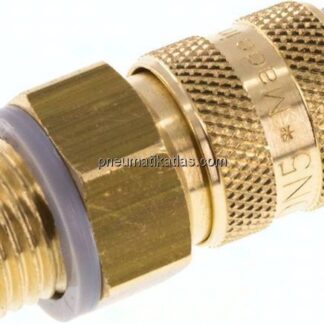 Kupplungsdose (NW5) G 1/4"(AG), Messing