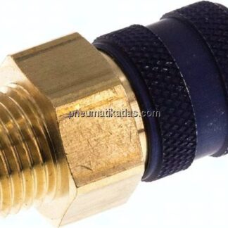 Kupplungsdose (NW5) G 1/4"(AG), Messing