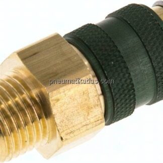 Kupplungsdose (NW5) G 1/4"(AG), Messing