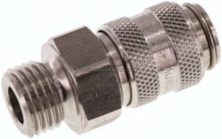 Kupplungsdose (NW5) G 1/4"(AG), Edelstahl
