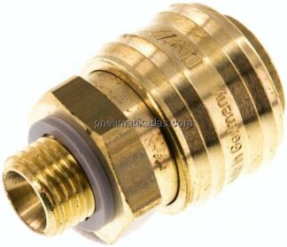 Kupplungsdose (NW7,2) G 1/4"(AG), Messing
